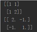 使用Python怎么求逆矩陣