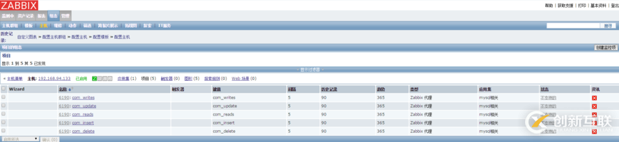 如何使用zabbix監(jiān)控MySQL