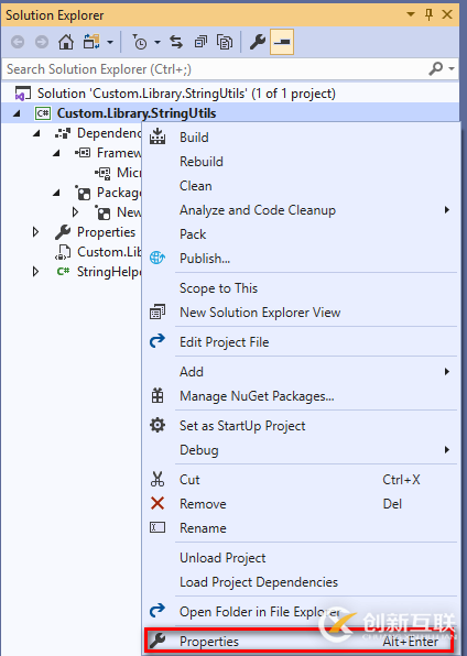 .NET Core中怎么創(chuàng)建和使用NuGet包