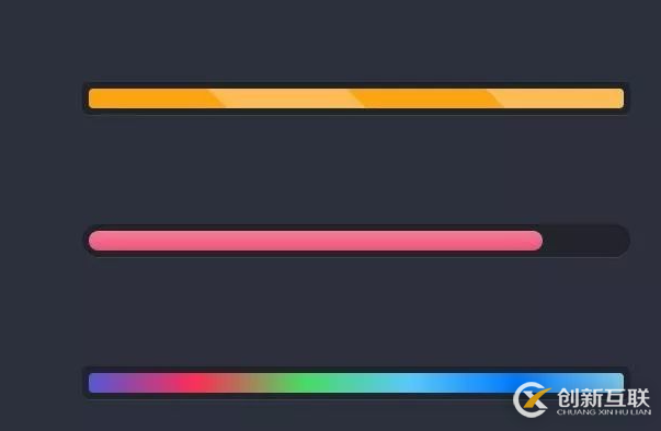 CSS3如何實現(xiàn)彩色進度條動畫