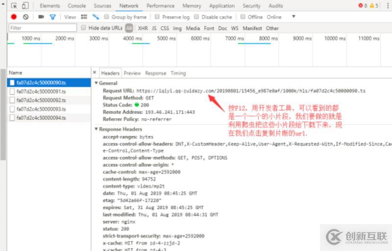 python爬取愛奇藝視頻的方法