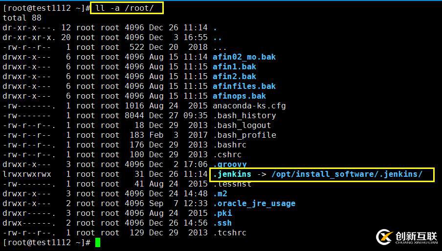 修改Jenkins默認(rèn)/root/.jenknins路徑