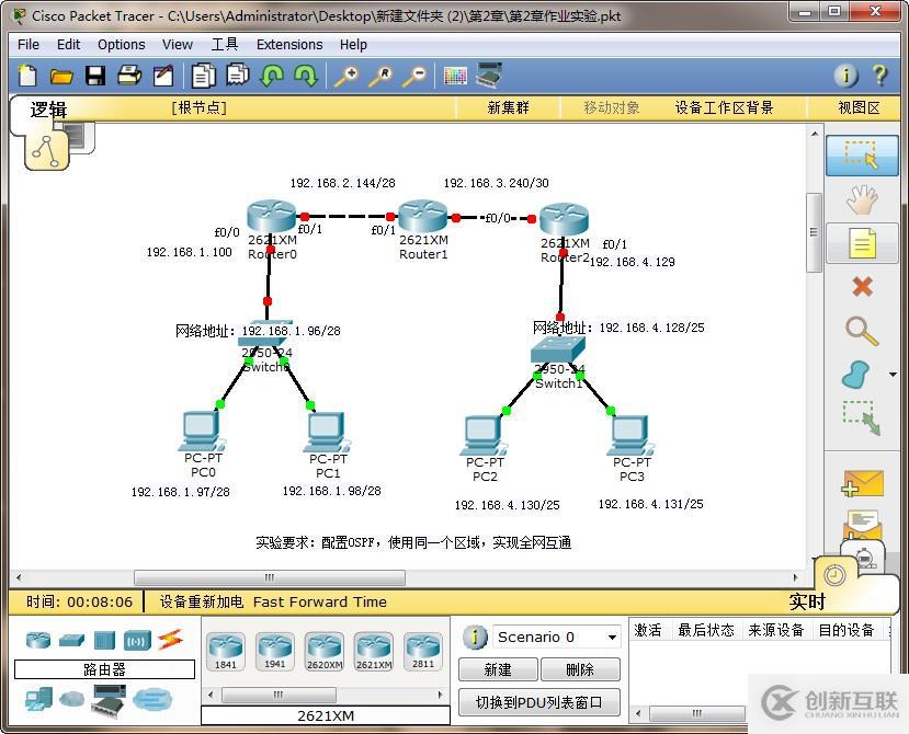 動態(tài)路由OSPF配置方法