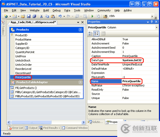 在ASP.NET 2.0中如何為DataTable添加額外的列