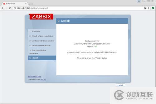 CentOS 6.5上安裝Zabbix 2.4.8