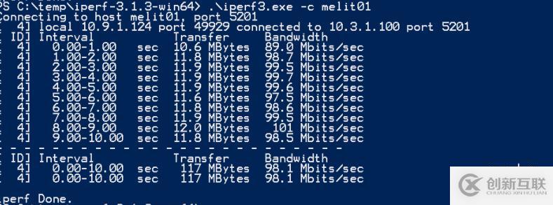 iPerf 測(cè)試網(wǎng)速的小教訓(xùn)