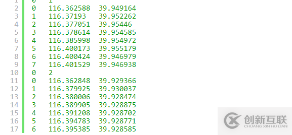 python導(dǎo)入坐標點的具體操作