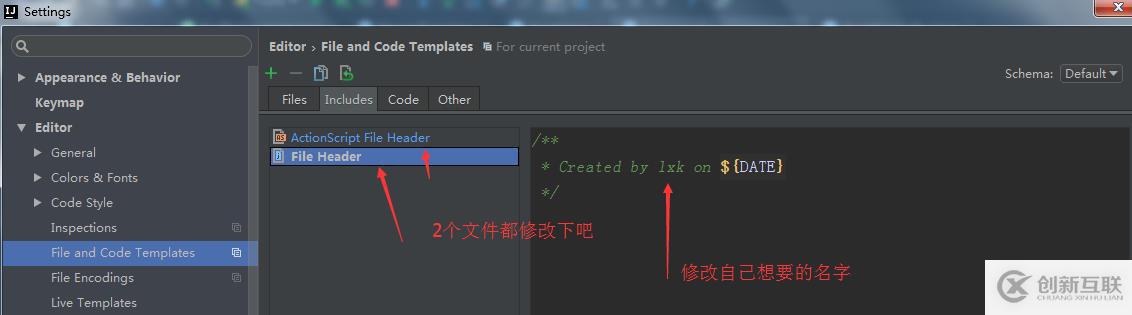 IntelliJ IDEA如何修改新建文件自動生成注釋的user名