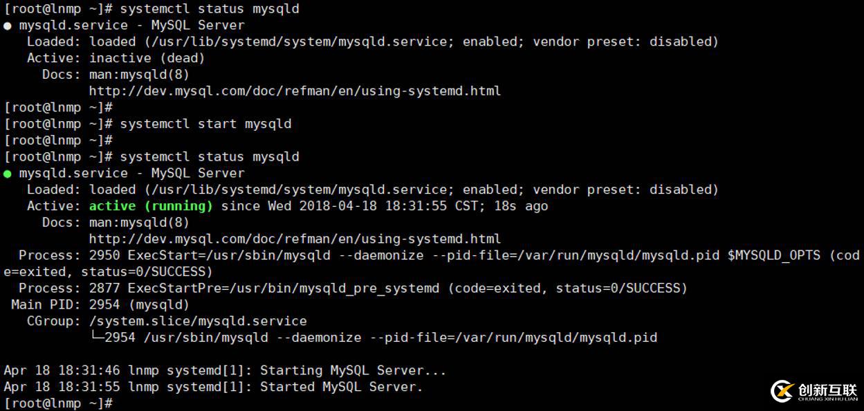 RedHat 7.2上通過RPM包安裝MySQL 5.7.20的詳細(xì)步驟