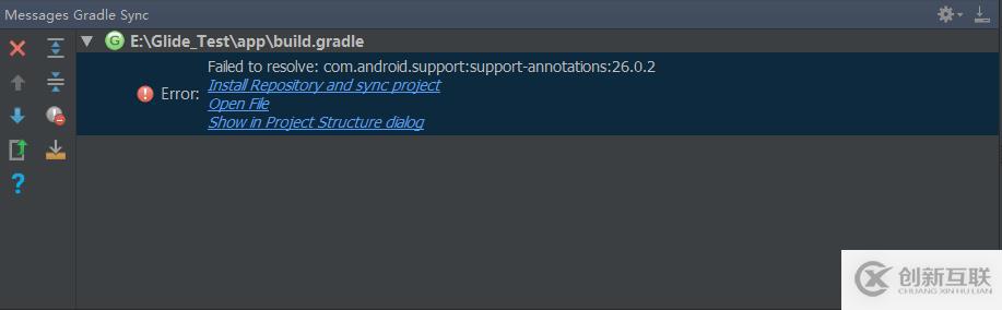 Android添加glide庫報錯怎么辦