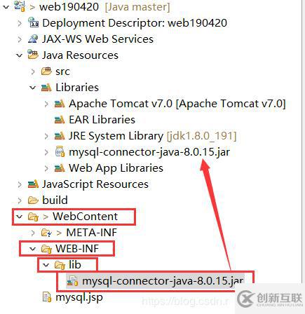 JSP + JDBC + MySQL實(shí)現(xiàn)讀取數(shù)據(jù)庫(kù)內(nèi)容到網(wǎng)頁(yè)的方法