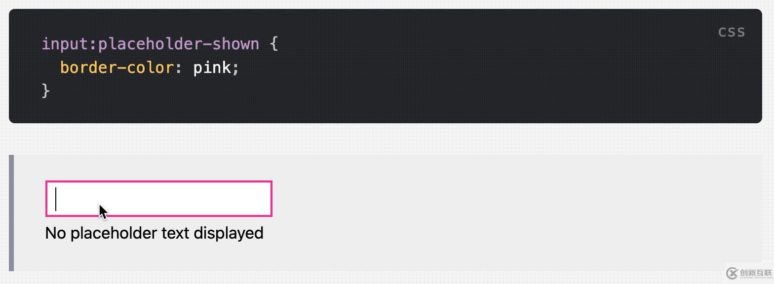 CSS中placeholder-shown的工作原理及應(yīng)用