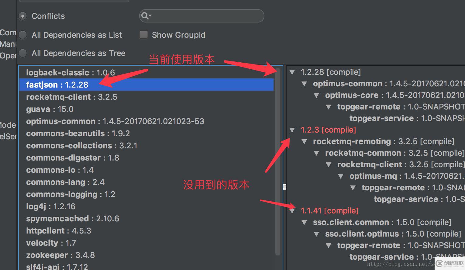 idea中怎么解決maven包沖突問題