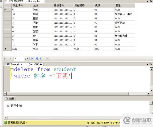 2 數(shù)據(jù)庫和表的管理 步驟