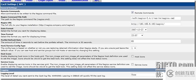 LNMP+Cacti+Nagios+ndo2+Npc