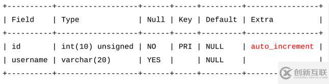 mysql如何實現(xiàn)自動增加