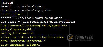 mysql主主復(fù)制及keepalived高可用群集