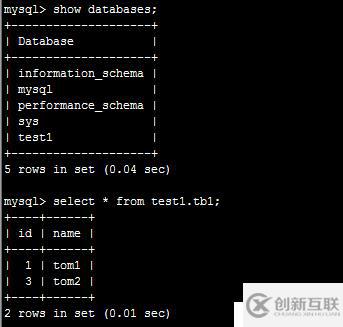 mysql主主復(fù)制及keepalived高可用群集