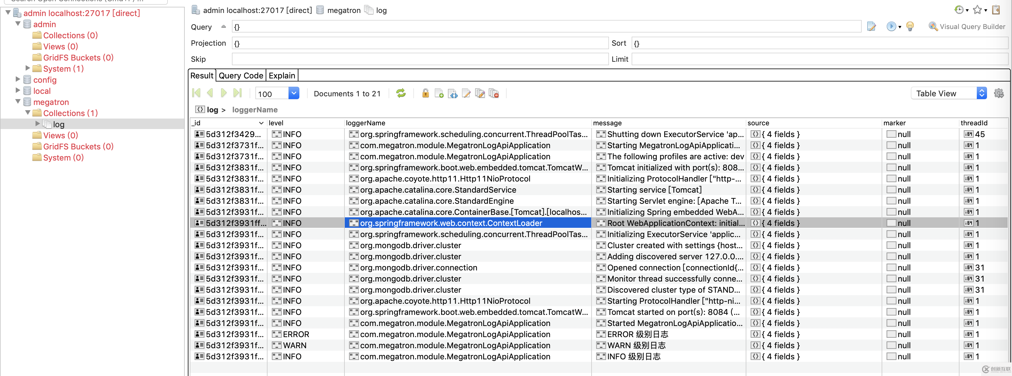 springboot2 log4j2配置Mongodb3的方法