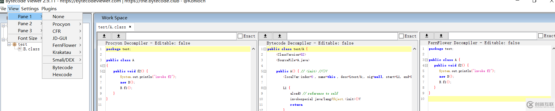 java反編譯工具Bytecode-Viewer分享