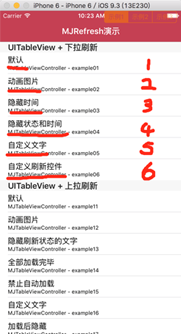 iOS實(shí)現(xiàn)MJRefresh下拉刷新（上拉加載）使用詳解