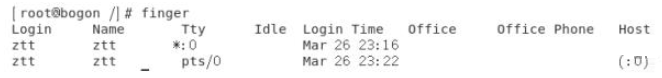 linux中finger找不到如何解決