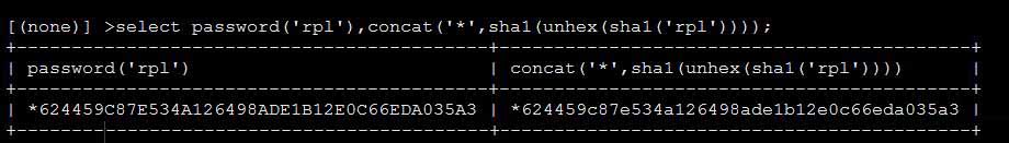 [基礎(chǔ)] MySQL5.6的密碼存放方式