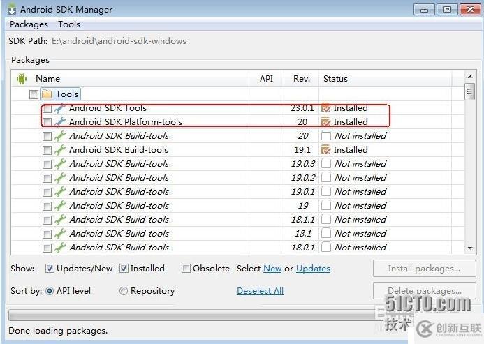 Android ADT，SDK 更新后一個(gè)問題：新建項(xiàng)目layout和src文件夾為空