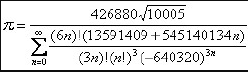 使用python實現(xiàn)計算圓周率π的方法