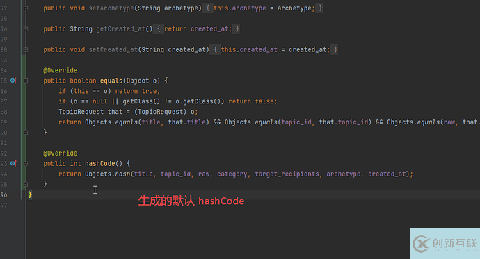 Java中 hashCode() 方法如何使用