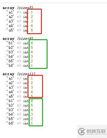 php數(shù)組相加會(huì)不會(huì)合并重復(fù)值