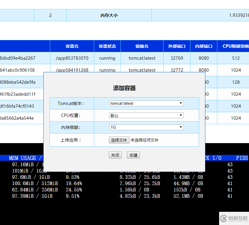 如何基于spring-boot和docker-java實現(xiàn)對docker容器的動態(tài)管理和監(jiān)控功能