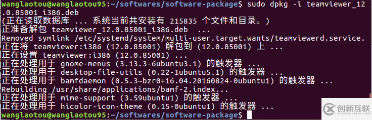 Ubuntu16.04中如何安裝Teamviewer