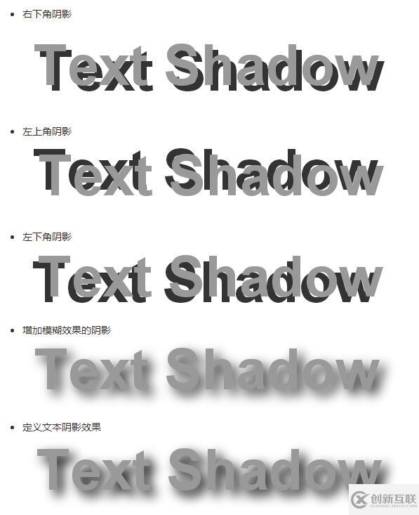 CSS3如何實(shí)現(xiàn)千變?nèi)f化的文字陰影text-shadow效果