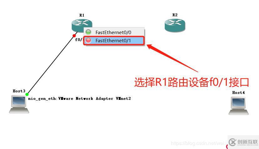 玩轉(zhuǎn)GNS3——實(shí)現(xiàn)兩臺(tái)路由設(shè)備與兩臺(tái)PC設(shè)備之間互聯(lián)