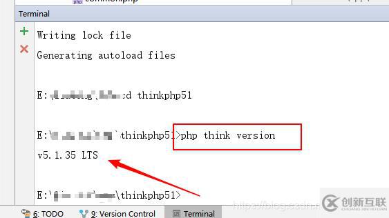 如何查看thinkphp當(dāng)前版本號(hào)