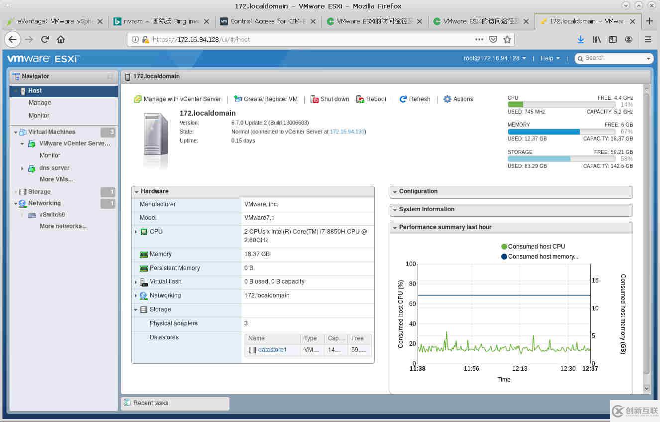 VMware ESXi的訪問途徑以及開通方法