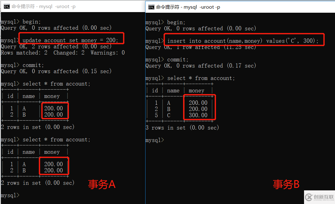 怎么在mysql中實現(xiàn)事務的隔離級別