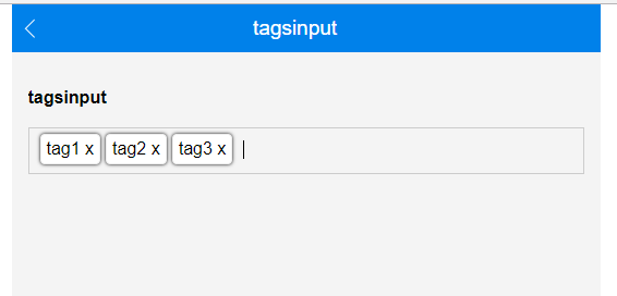 vue組件中的TagsInput