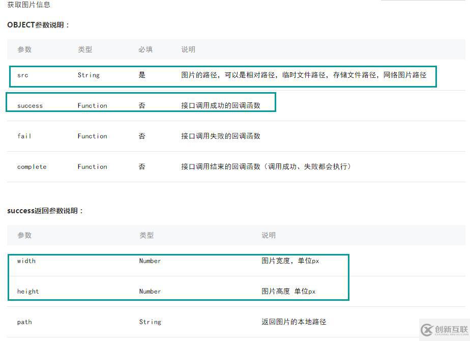 微信小程序wx.getImageInfo()獲取圖片信息的方法