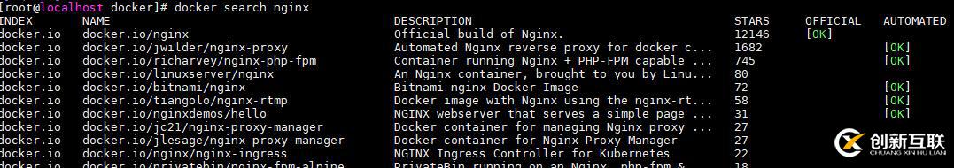 docker安裝nginx