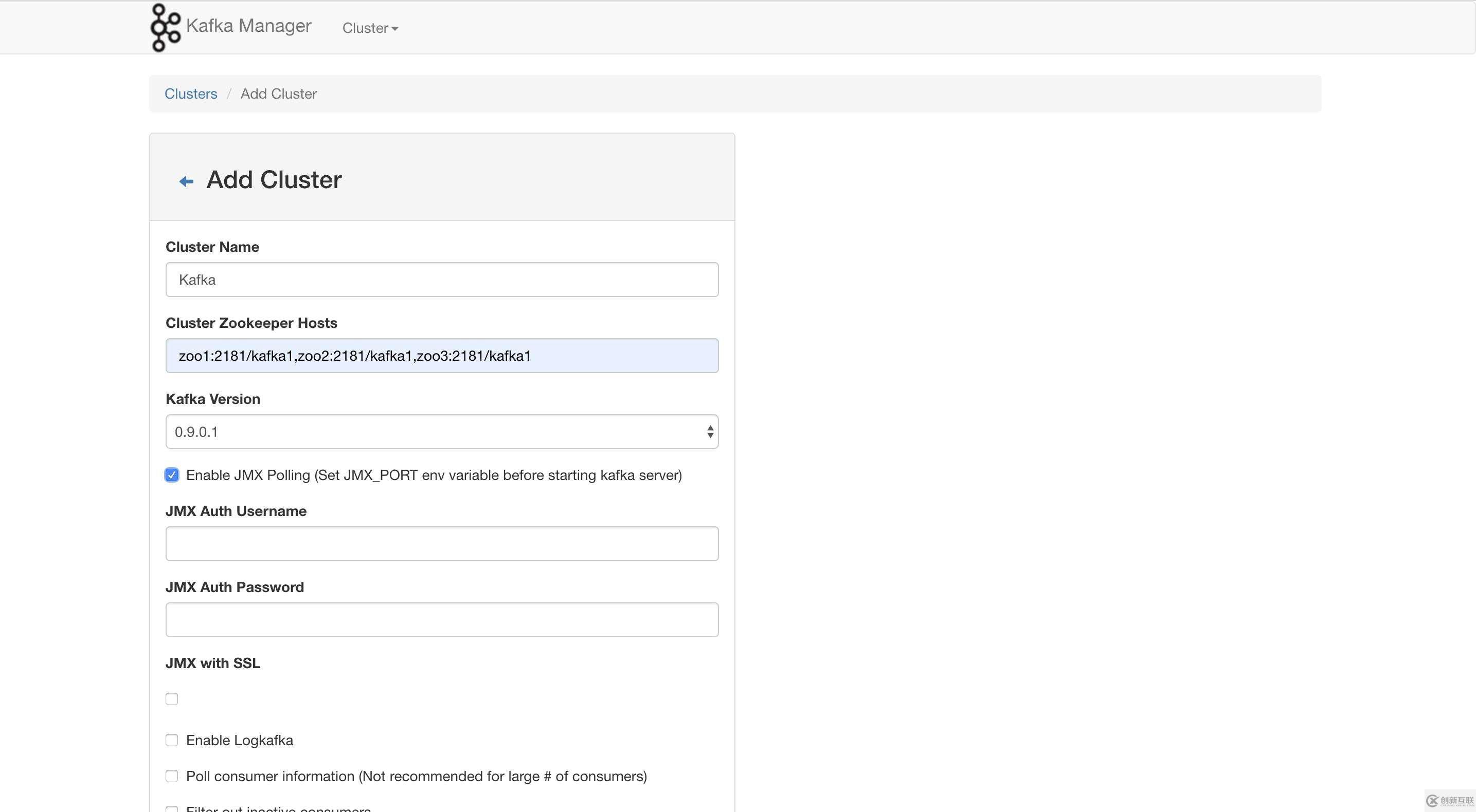 Docker搭建Zookeeper和Kafka集群實例分析