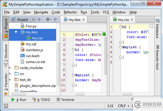 如何使用Pycharm中的File Watchers