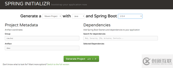 Spring Boot + Mybatis + Spring MVC環(huán)境配置中Spring Boot如何實現(xiàn)初始化以及依賴添加