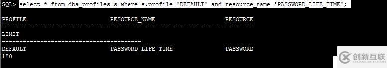 oracle 11g 用戶密碼過(guò)期問(wèn)題解決