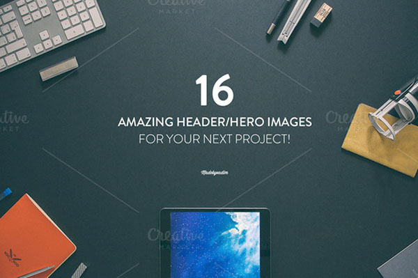 16 Hero/Header Images Vol. 1 