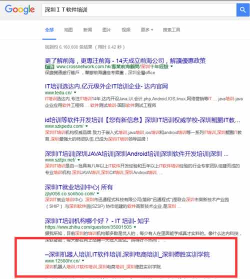 深圳機器人培訓(xùn)關(guān)鍵詞排名優(yōu)化