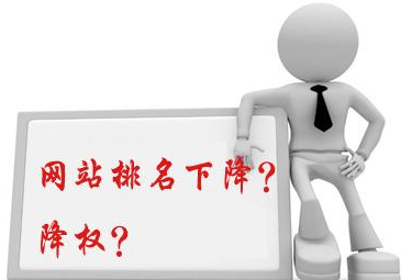 為什么我們的網(wǎng)站會降權(quán)？降權(quán)的原因有哪些？