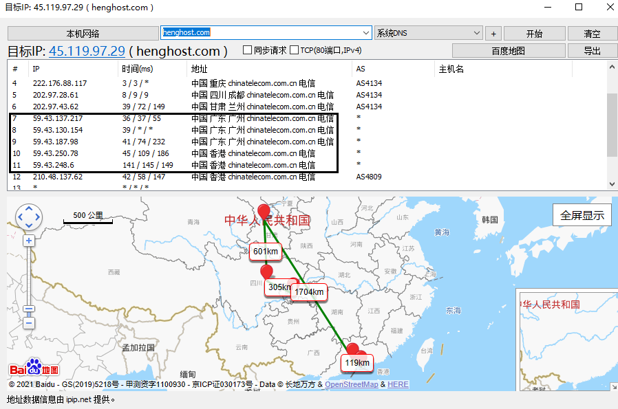 怎么分辨CN2 GIA,CN2 GT,CTG,163直連,國際線路?