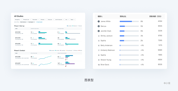 網(wǎng)站web表格設計圖表型